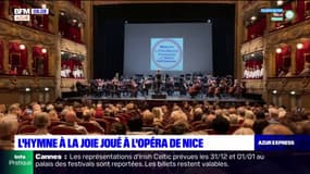 L'hymne à la joie joué à l'Opéra de Nice