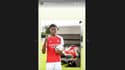 Le jeune buteur d'Arsenal Chido Obi-Martin après ses 10 buts contre Liverpool
