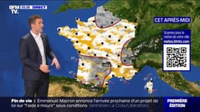 Des averses sur une large partie du pays ce lundi et des températures fraîches pour la saison 