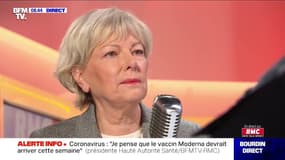 Covid-19: le Pr Dominique Le Guludec espère que le vaccin Moderna arrivera cette semaine