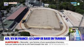Aix-en-Provence: le camp de base du XV de France en travaux