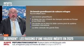 BFM éco : Or/Argent, les raisons d'une hausse inédite en 2025 - 31/12