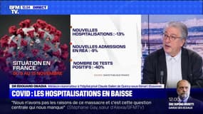 Covid: les hospitalisations en baisse - 22/11