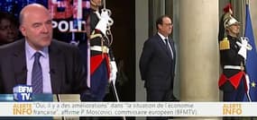 "Il y a des améliorations" dans "la situation de l'économie française", Pierre Moscovici (1/2)