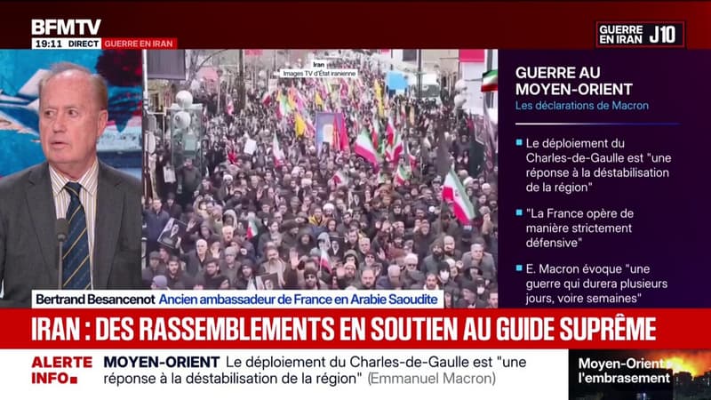 Mojtaba Khamenei, nouveau guide suprême: "C'est un signe très clair de détermination et de fuite en avant du régime" iranien, explique Bertrand Besancenot, ancien ambassadeur de France en Arabie Saoudite