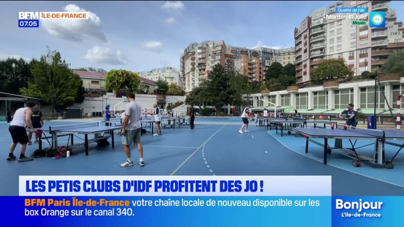 En Île-de-France, les clubs sportifs profitent de l'effet JO