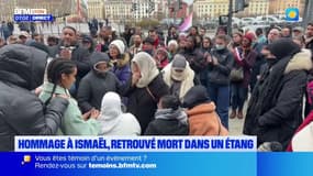 Justice pour Ismaël : une centaine de personnes rassemblée en mémoire au jeune homme de 20 ans