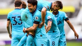 Heung-min Son buteur lors de Newcastle-Tottenham