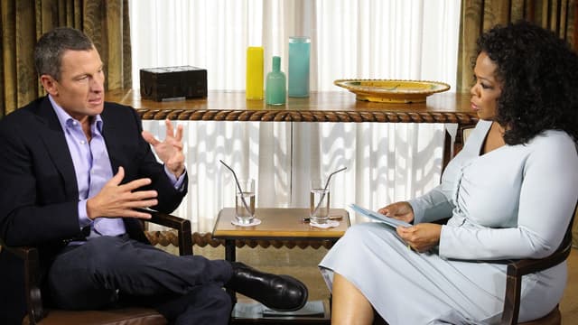 Lance Armstrong avec Oprah Winfrey