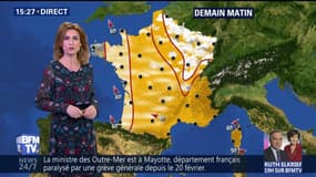 La météo pour ce mercredi 14 mars 2018