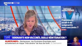 Combien y avait-il de soignants non-vaccinés ? BFMTV répond à vos questions  