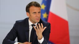 Emmanuel Macron le 25 avril 2019