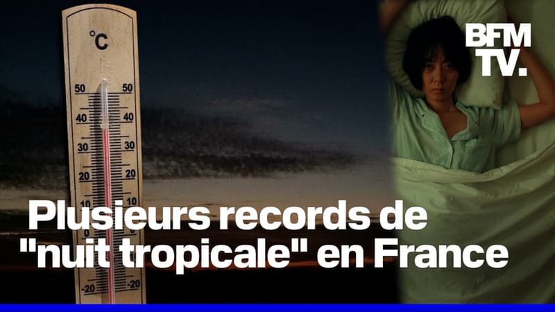 Pourquoi, pendant la canicule, la température ne baisse pas la nuit et vous empêche de dormir ?