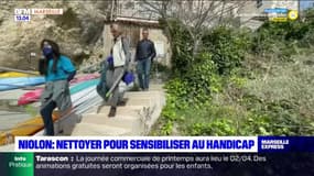 Niolon : nettoyer pour sensibiliser au handicap 