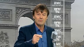 Nicolas Hulot était l'invité de BFMTV et RMC. 