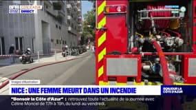 Nice: une femme de 70 ans est morte dans l'incendie de son appartement