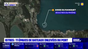 Bouches-du-Rhône: 11 épaves enlevées du port d'Istres