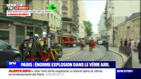 Explosion à Paris: "On a entendu une grosse déflagration", explique un témoin 