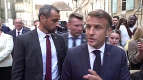 Nouveau gouvernement: "Il faut laisser Michel Barnier travailler", déclare Emmanuel Macron