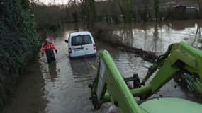 La commune de Saint-Loup-Lamairé (Deux-Sèvres) a été victime des crues, ce jeudi 9 janvier 2025.