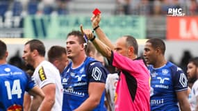 Top 14 : "Il y a plus de cartons rouges d'abord pour la sécurité des joueurs" insiste l'arbitre M. Poite