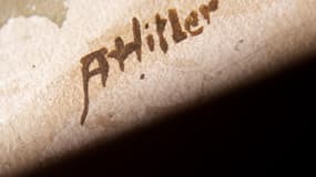 Signature d'Adolf Hitler. 
