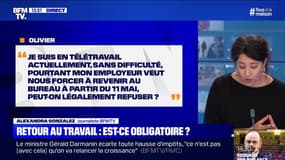 Je fais du télétravail sans difficulté, puis-je refuser de revenir au bureau le 11 mai? BFMTV répond à vos questions