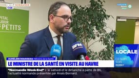 Le ministre de la Santé en visite au Havre