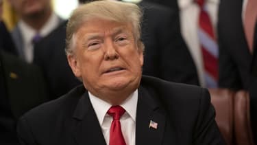 Donald Trump à la Maison Blanche le 21 décembre 2018