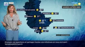Météo Rhône: le soleil règne en maître sur l'ensemble de la région, 32°C à Lyon
