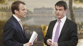 Emmanuel Macron et Manuel Valls, un fauteuil pour deux ?