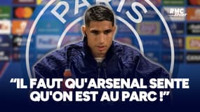 PSG - Arsenal : “Il faut qu'Arsenal sente qu'on est au Parc”, l'appel d'Hakimi au public parisien