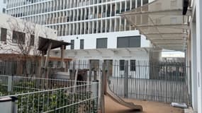 Les abords de l'école Allar à Marseille