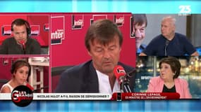Corine Lepage: "Je salue sa démission, c'est une clarification politique"