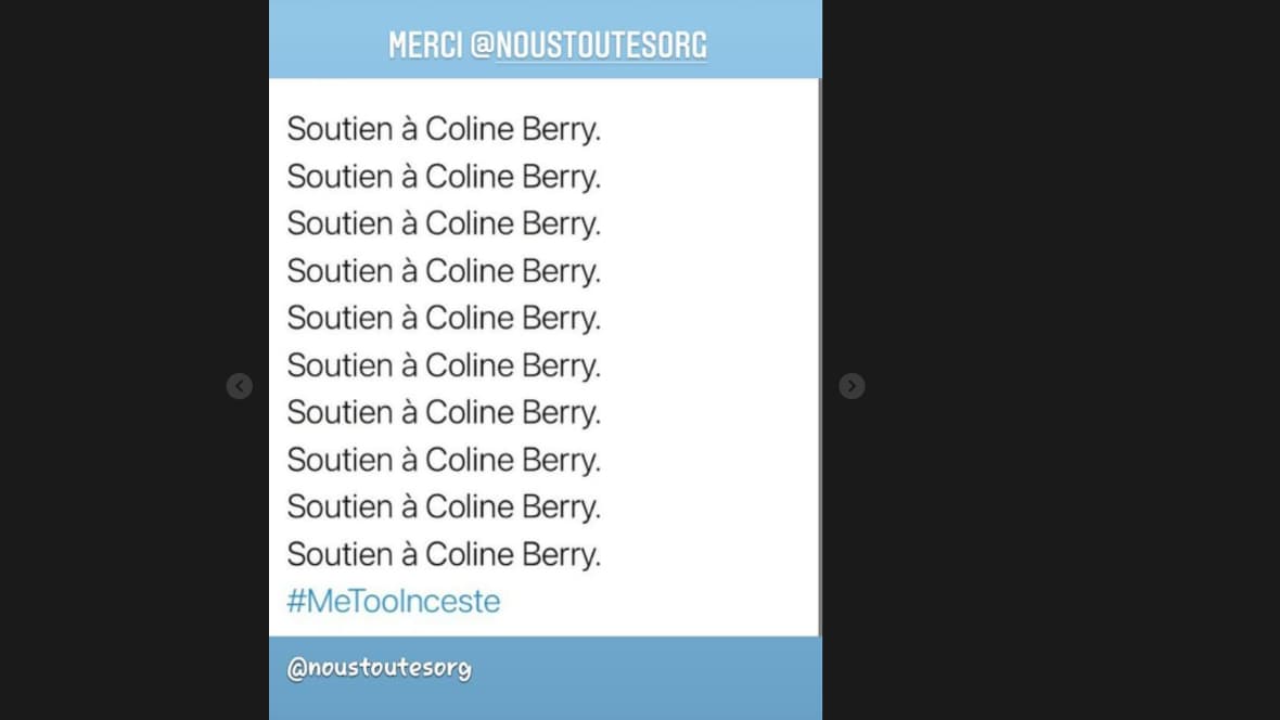 Capture d'écran du compte instagram de Marilou Berry, le 3 février 2021. Capture d'écran du compte instagram de Marilou Berry, le 3 février 2021.