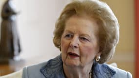 Margaret Thatcher, en juin 2010.