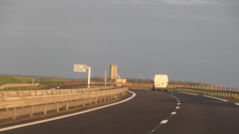A4 dans la Marne près de Reims
