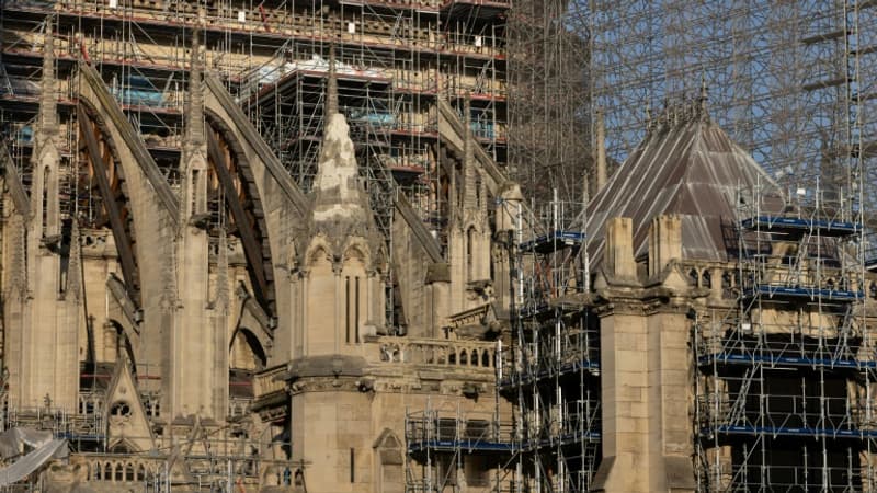 Notre-Dame de Paris: le chantier de la cathédrale présenté dans une exposition avant la réouverture