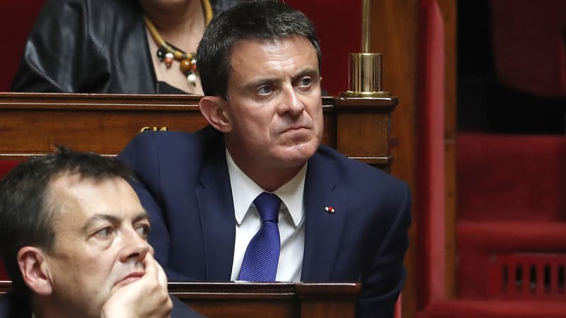 Manuel Valls en juillet à l'Assemblée nationale.