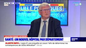 Régionales Hauts-de-France: José Evrard souhaite la construction d'un hôpital dans chaque département de la région