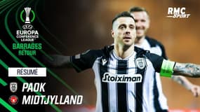 Résumé : PAOK (Q) 2-1 (tab 5-3) Midtjylland - Conference League (Barrage retour)