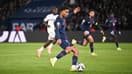 Senny Mayulu lors de PSG-Strasbourg, le 17 octobre 2025