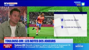 Toulouse-OM: les notes des Marseillais après leur belle victoire 3-1