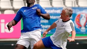 Lilian Thuram et Didier Deschamps