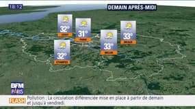 Météo Paris-Ile de France du 24 juillet: Jusqu'à 32°C attendus
