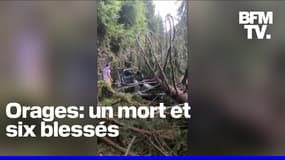 Les images des violents orages qui ont touché l'est de la France