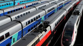 Des trains SNCF. 