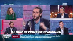 Quel jeu de mots Damien Abad a-t-il trouvé pour qualifier l'âge pivot ?... Relevez le quiz du Professeur Magnien ! - 15/01