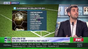 Ribéry s'est-il fait voler le Ballon d'Or 2013 ?