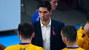 Rafael Redwitz, coach de Nice Volleyball, en octobre 2022